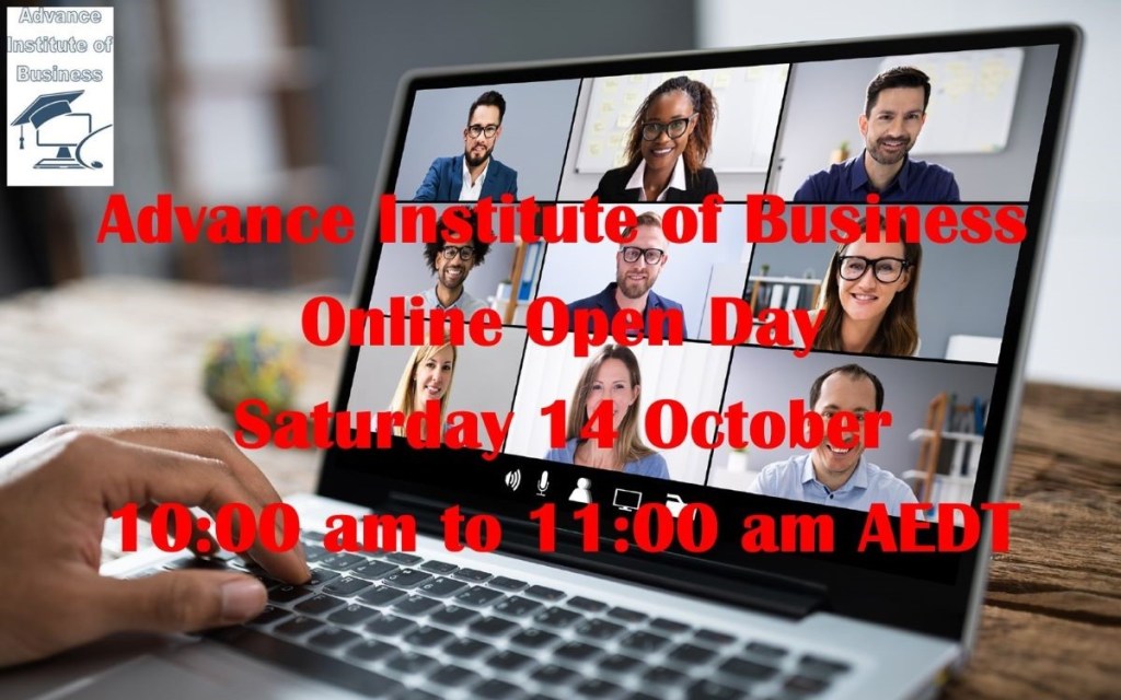 Online Open Day 14 October 2023