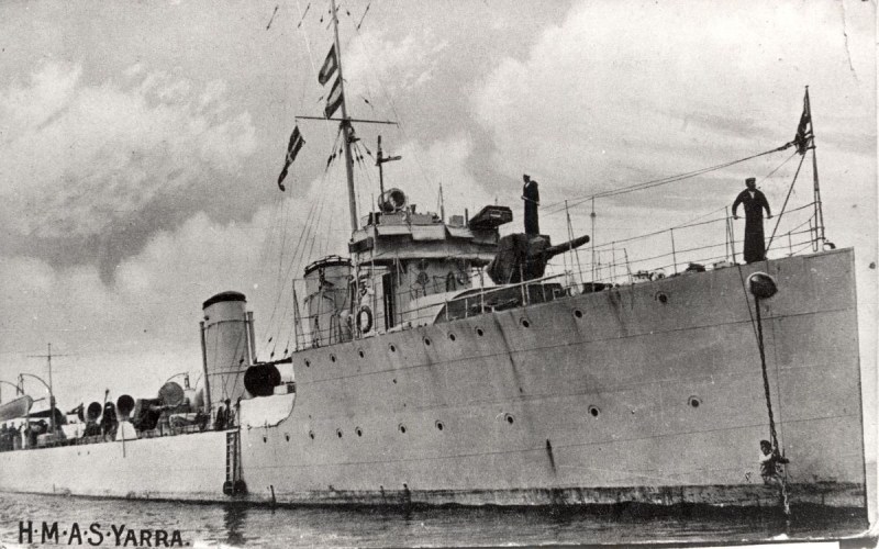 HMAS Yarra 1910