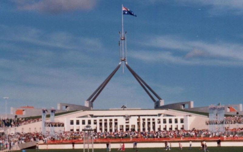 Opening of Parliament House in 1988