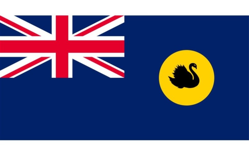 State Flag Western Australia 1870