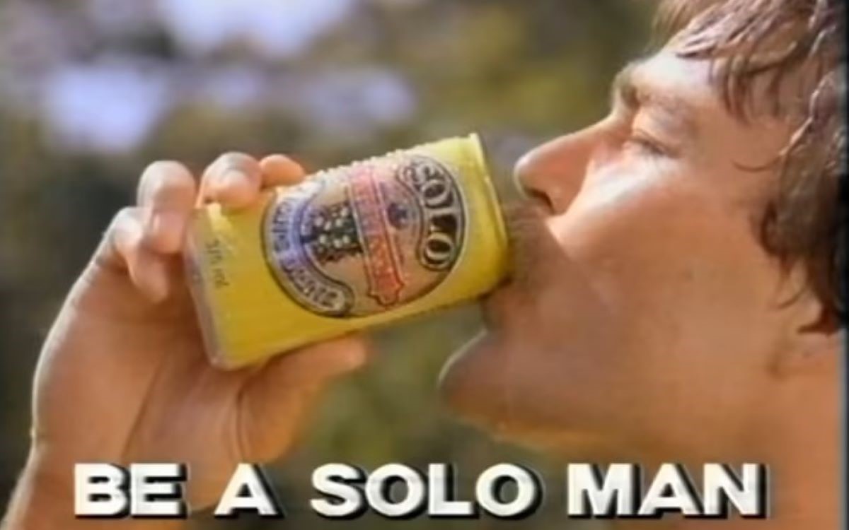 Solo Man Ad 1986