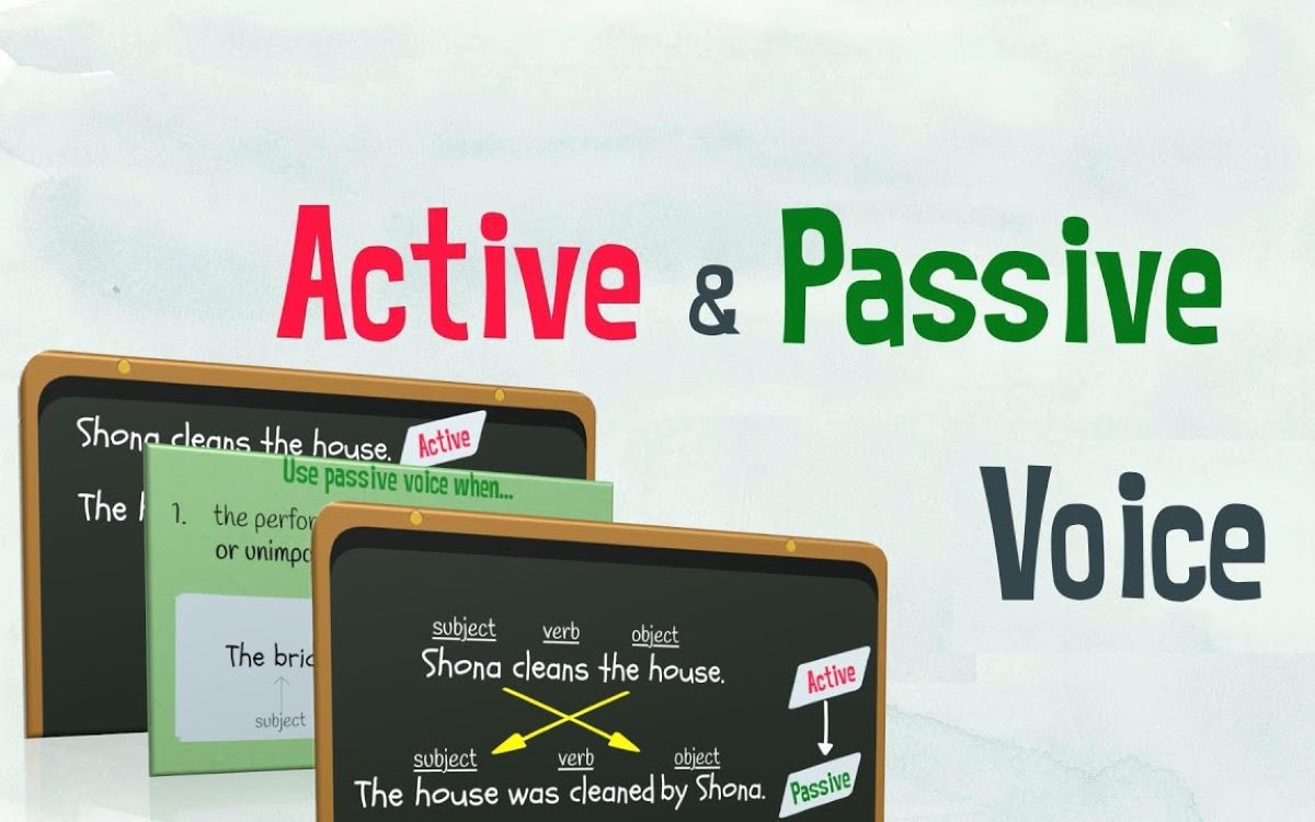 Active and Passive Voice