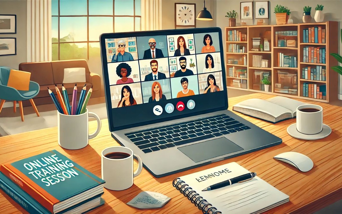 Online Training With Assistance From a Teacher