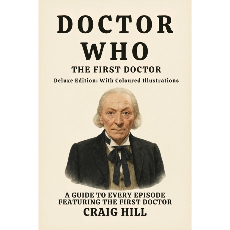 01 The First Doctor Front Cover Deluxe