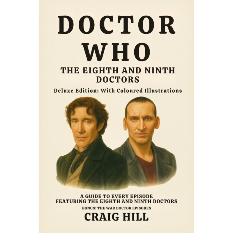 08 09 The Eighth and Ninth Doctors Front Cover Deluxe