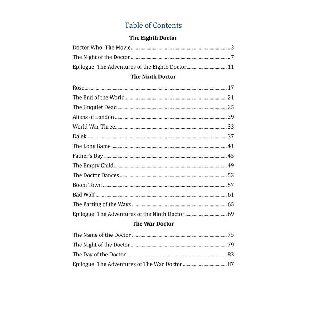 Doctor Who - The Eighth and Ninth Doctors (Deluxe Edition) - Image 6