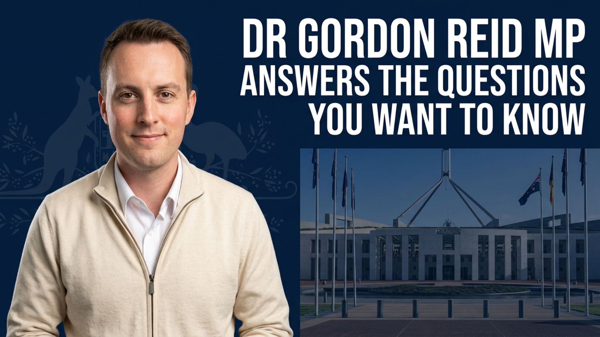 Video Interview with Dr Gordon Reid MP, Federal Member for Robertson, NSW