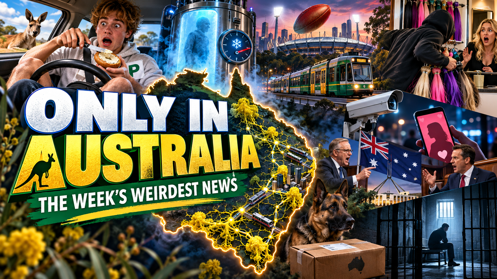 Video Podcast: Only in Australia – Bagel Drivers, Frozen Bodies and Brainless Genius