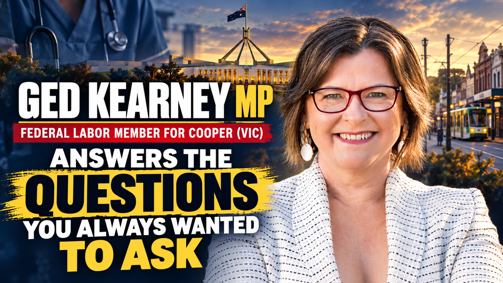 Community Forum: Ged Kearney MP, Assistant Minister for Social Services and Prevention of Family Violence