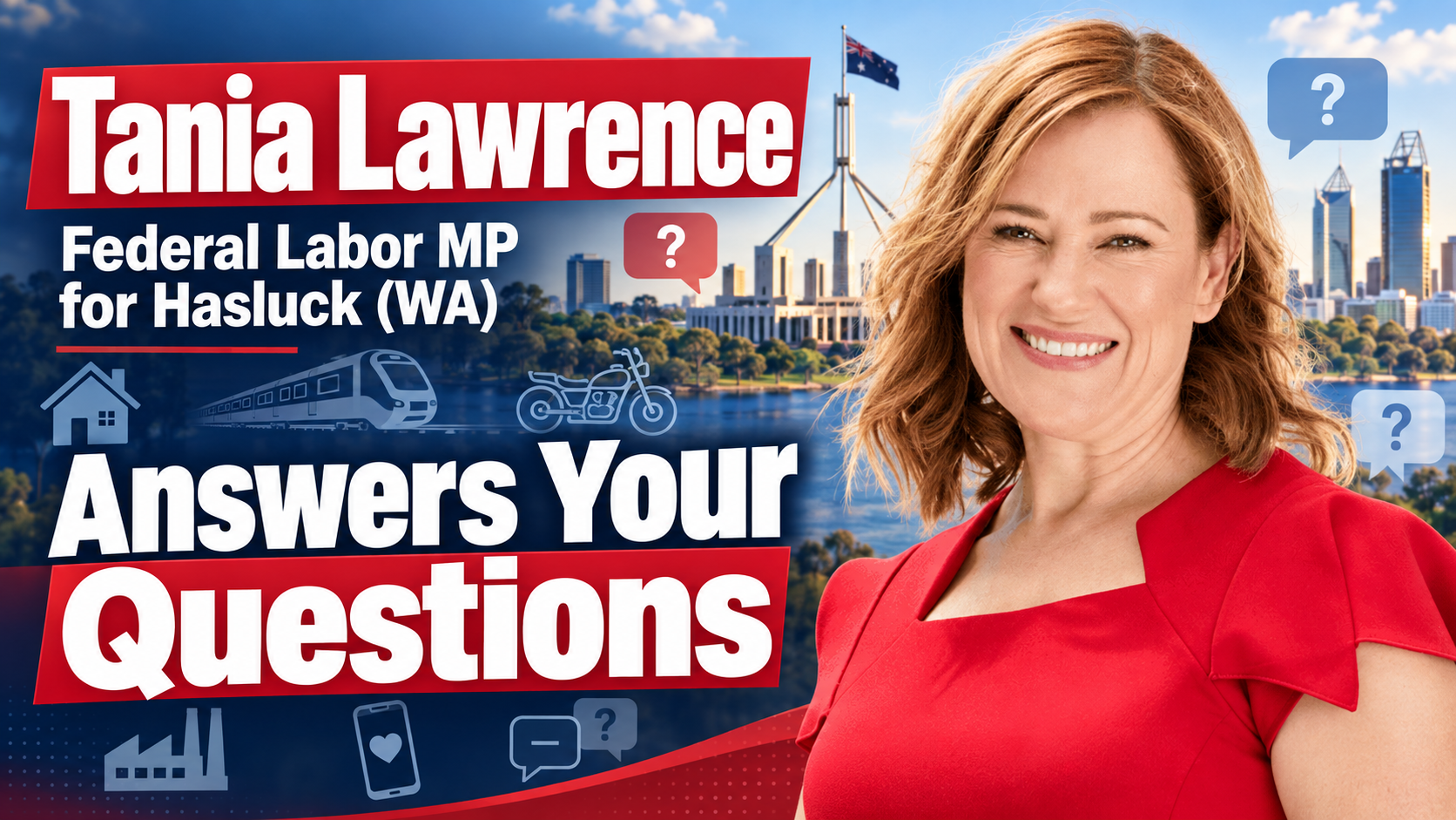 Video Interview: Tania Lawrence MP – Labor for Hasluck, WA
