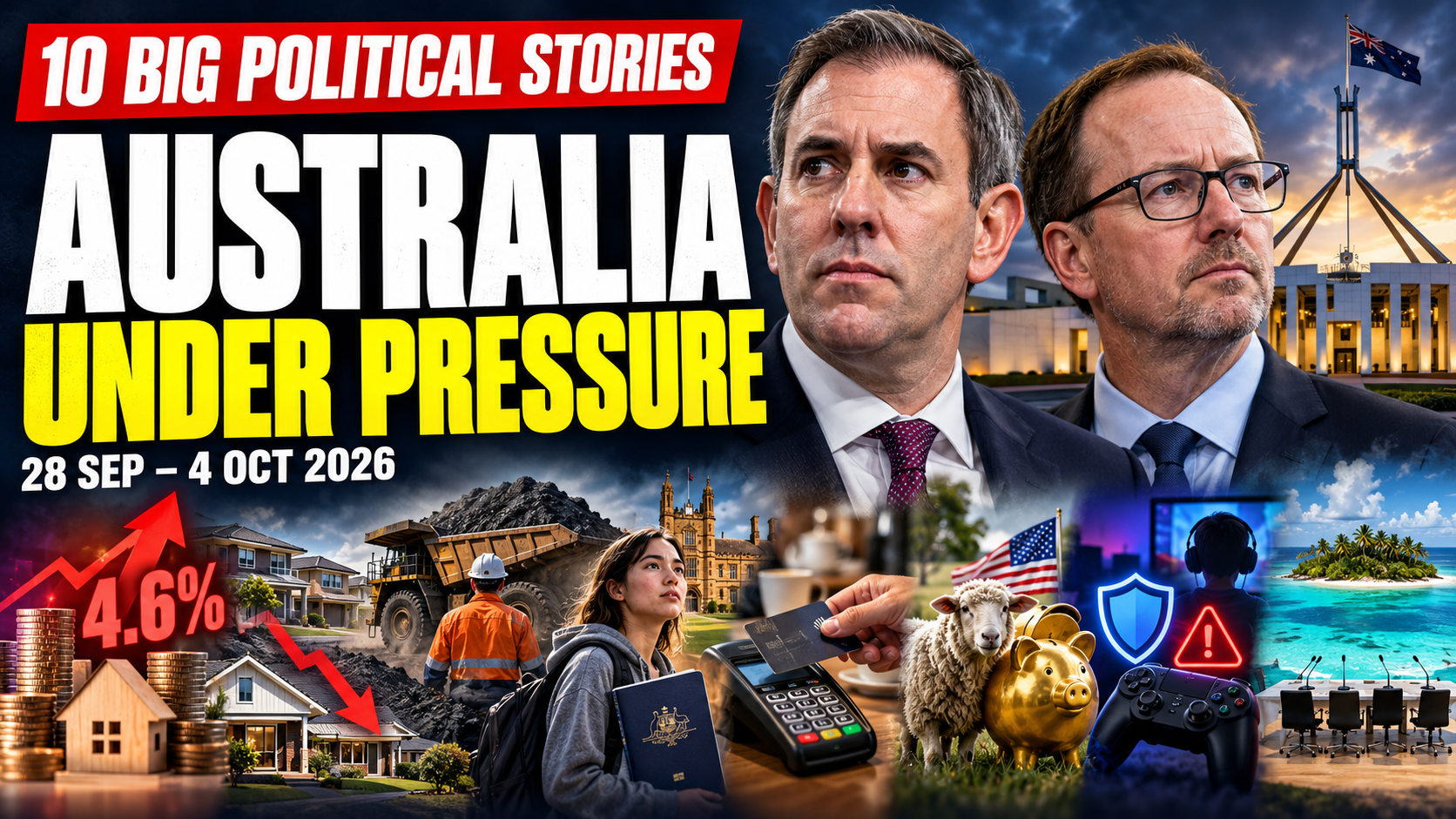 Video Podcast: Australian Politics Weekly – Rates, Housing, Greens Shake-Up and More