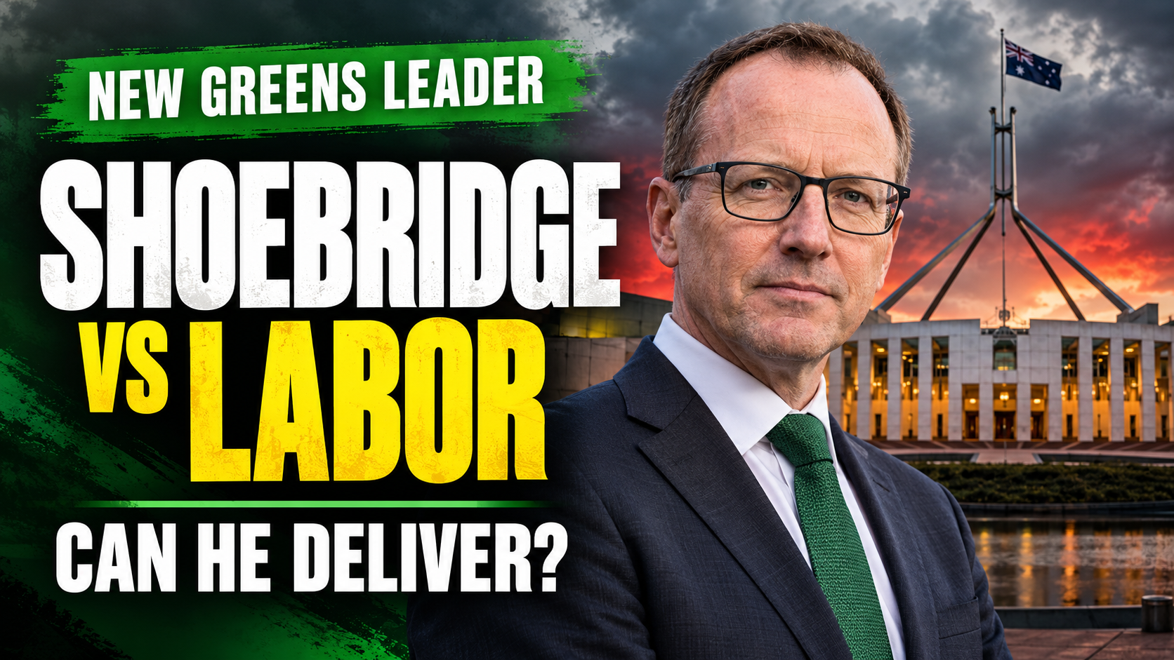 David Shoebridge Takes Over Greens: Can He Challenge Labor?
