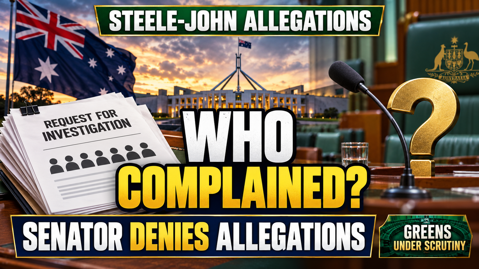 Jordon Steele-John Allegations: Who Complained? Greens Response Explained