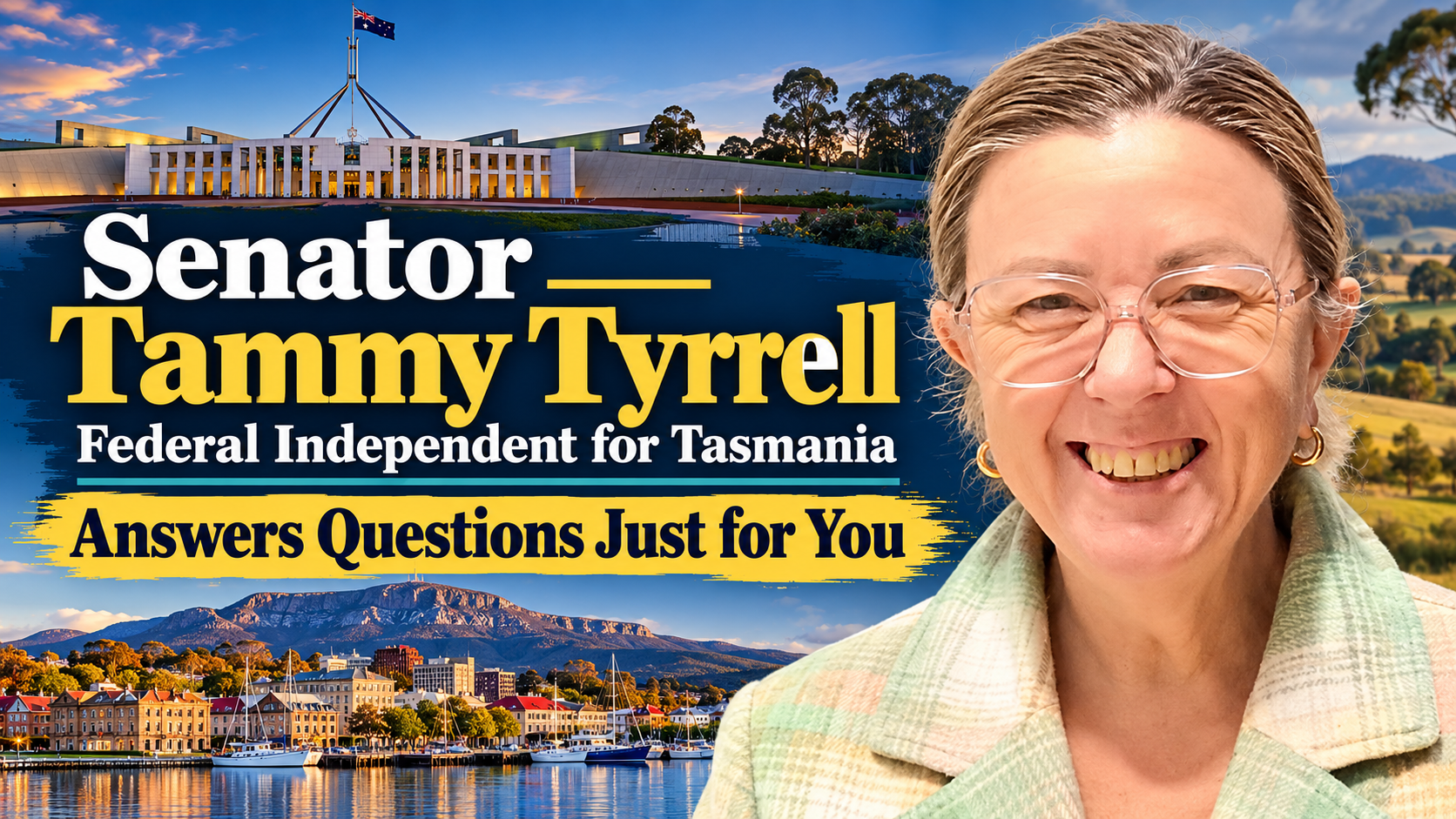 Community Forum: Senator Tammy Tyrrell, Federal Independent for Tasmania